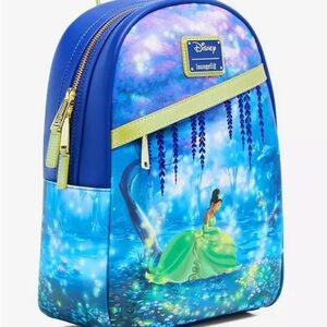 Loungefly Disney Princess Tiana Bayou light up and glow in the dark back…